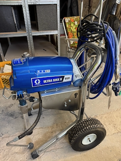 Graco UltraMax II 695 Airless Farbspritzgerät – Frontansicht