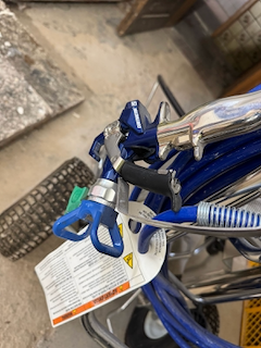 Graco UltraMax II 695 – Détail pistolet de pulvérisation